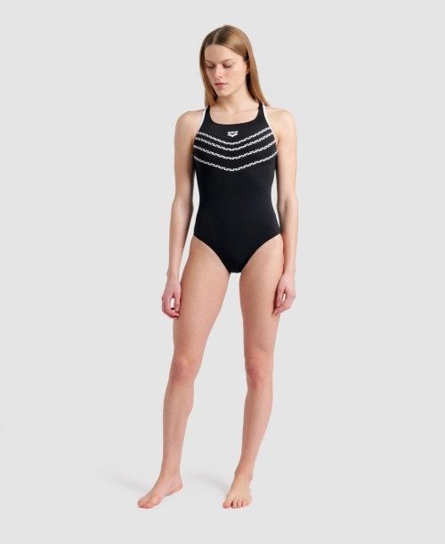 Body Donna Arena Losange V Pro Back One Piece Colorate | 74609JIQW