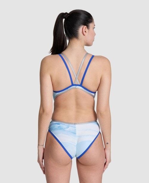 Body Donna Arena One Dreams Double Cross Back One Piece Colorate | 01963QJFP