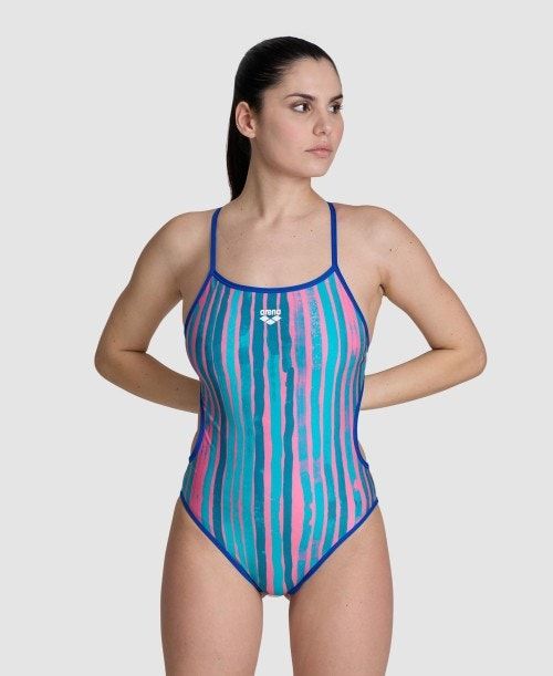 Body Donna Arena Reversible Challenge Back One Piece Colorate | 59236OVGY