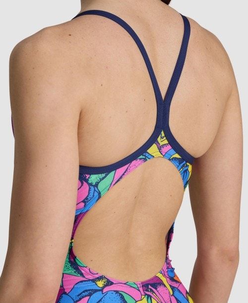 Body Donna Arena Rose Parade Light Drop Back One Piece Rosa Corallo | 06291ACBX