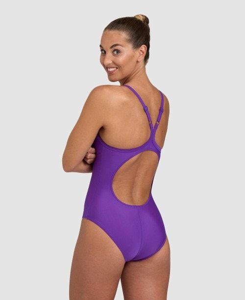 Body Donna Arena Solid Light Drop Back One Piece Colorate | 89302HPTG