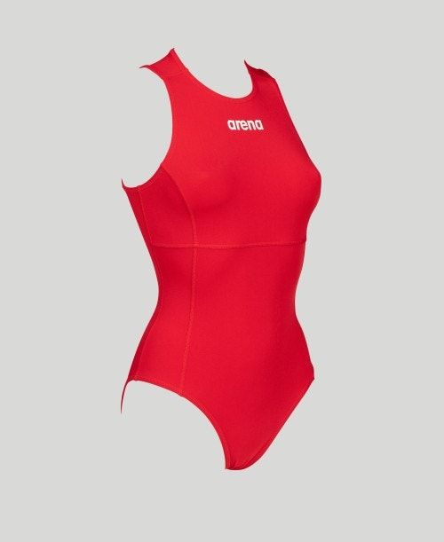 Body Donna Arena Solid Waterpolo One Piece Colorate | 98731WXBS