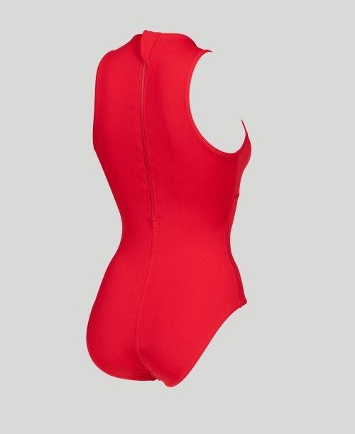 Body Donna Arena Solid Waterpolo One Piece Colorate | 98731WXBS