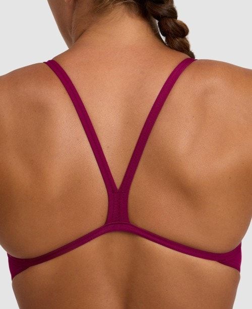 Body Donna Arena Team Challenge Back One Piece Rosse Bianche | 26470KHTW