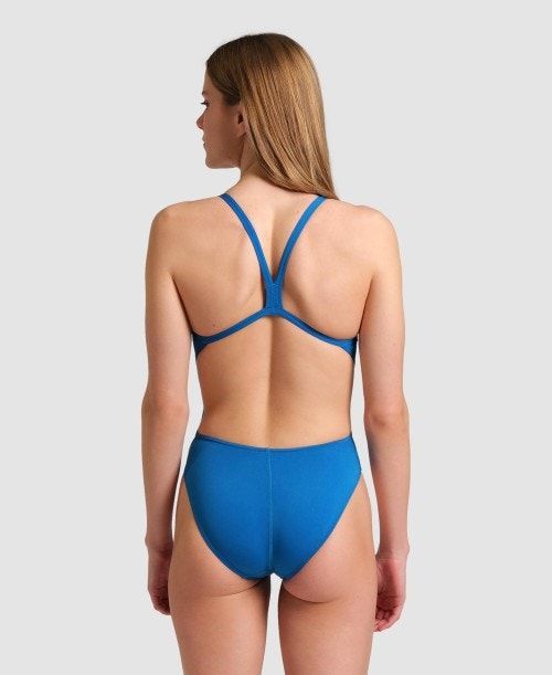 Body Donna Arena Team Challenge Back One Piece Blu | 54306QTGL