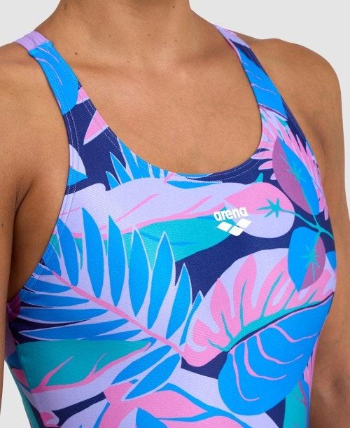 Body Donna Arena Tropic Control Pro Back One Piece Colorate | 76183KPWR