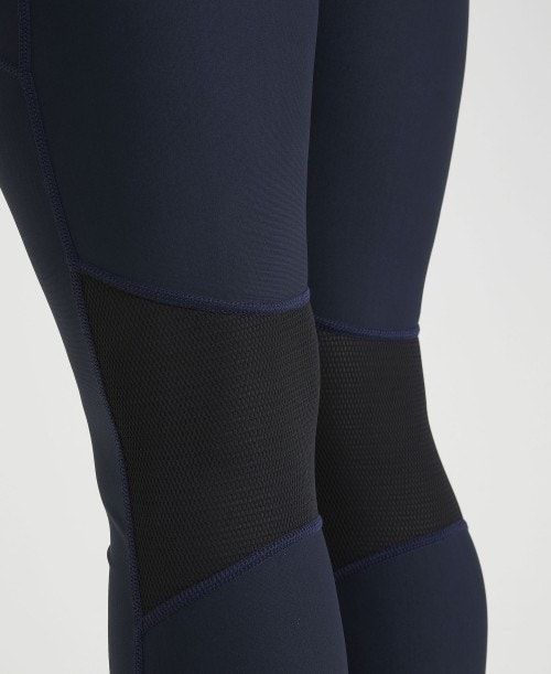 Collant Donna Arena Team Long Tights Panel Colorate | 89617CZMF