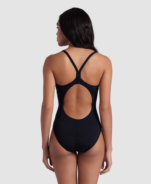 Costume da Bagno Donna Arena Surfs Up Light Drop Back Swimsuit Colorate | 36972NSXY