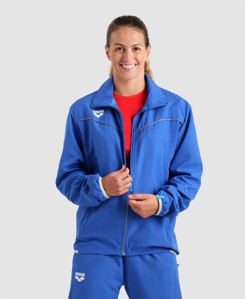 Giacche Donna Arena Team Sports Panel Jacket Colorate | 92567SQAD