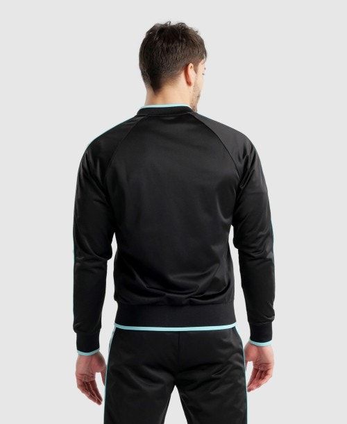 Giacche Uomo Arena Diamonds Relax Iv Jacket Nere Bianche Blu | 42913TVMY