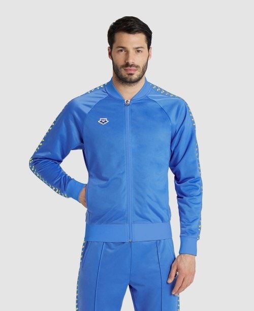 Giacche Uomo Arena Relax Iv Team Full-zip Jacket Gialle | 90184HTJL