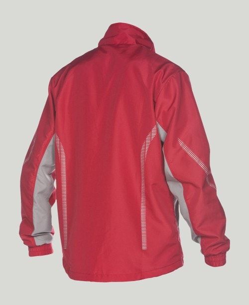 Giacche Uomo Arena Team Line Warm-up Jacket Rosse Grigie | 70243ZDPQ