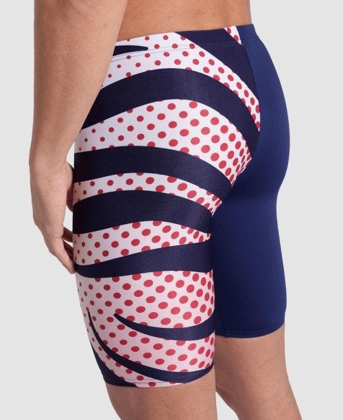 Jammer Uomo Arena Multi Stripes Swim Jammer Colorate | 62079IWES