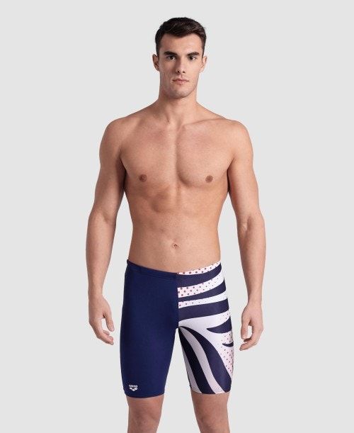 Jammer Uomo Arena Multi Stripes Swim Jammer Colorate | 62079IWES