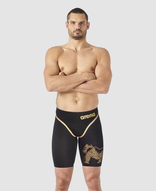 Jammer Uomo Arena Powerskin Carbon Core Fx Limited Edition Manaudou Jammer - Not Ncaa/High School Compliant Grigie Scuro | 39178QGEP