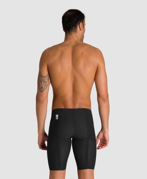 Jammer Uomo Arena Powerskin Carbon Glide Jammer Nere Oro | 12405GMLF