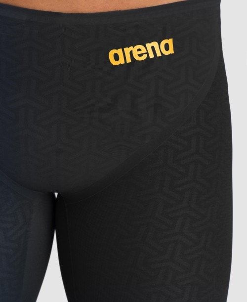 Jammer Uomo Arena Powerskin Carbon Glide Jammer Nere Oro | 12405GMLF