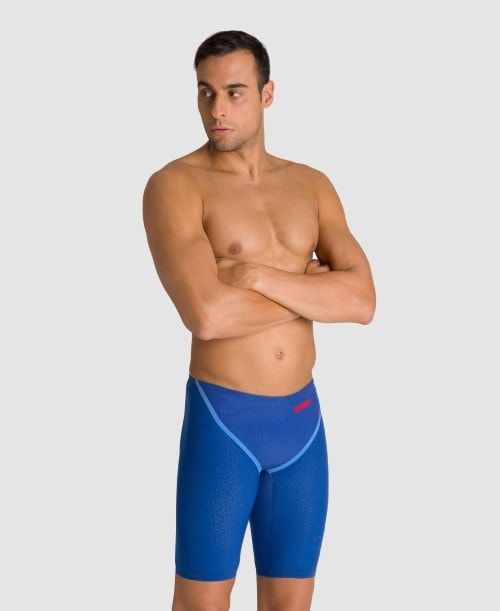 Jammer Uomo Arena Powerskin Carbon Glide Jammer Blu | 58302JXQU