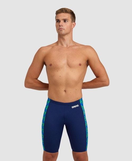 Jammer Uomo Arena Ride The Wave Jammer Blu Marino Blu Marino Verdi | 18532YFVE