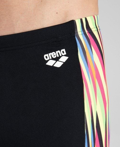 Jammer Uomo Arena Speed Stripes Jammer Nere Colorate Arancioni | 75102FPDT