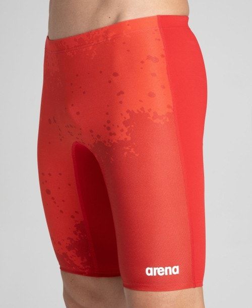 Jammer Uomo Arena Spraypaint Jammer Rosse Rosse | 56830KDFI