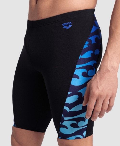 Jammer Uomo Arena Surfs Up Swim Jammer Colorate | 98405MXWR