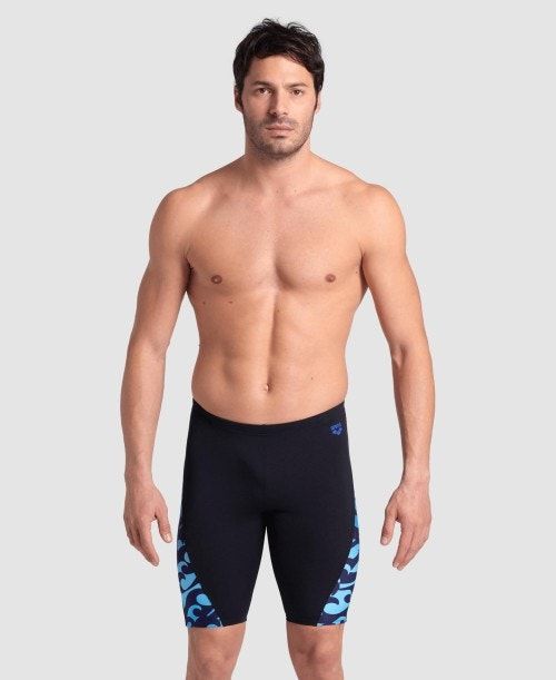 Jammer Uomo Arena Surfs Up Swim Jammer Colorate | 98405MXWR