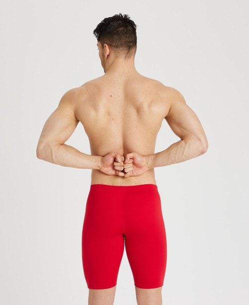 Jammer Uomo Arena Team Solid Jammer Rosse Bianche | 80274HAJF