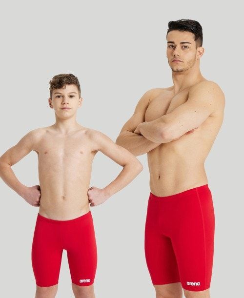 Jammer Uomo Arena Team Solid Jammer Rosse Bianche | 80274HAJF