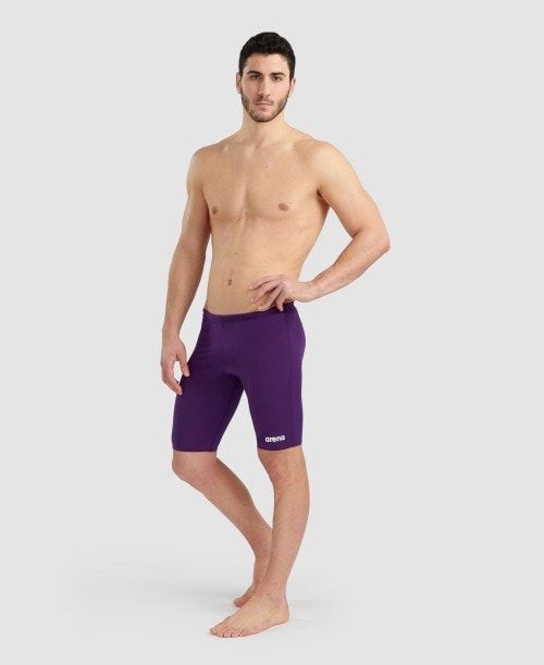 Jammer Uomo Arena Team Solid Jammer Viola Bianche | 43807UKOV