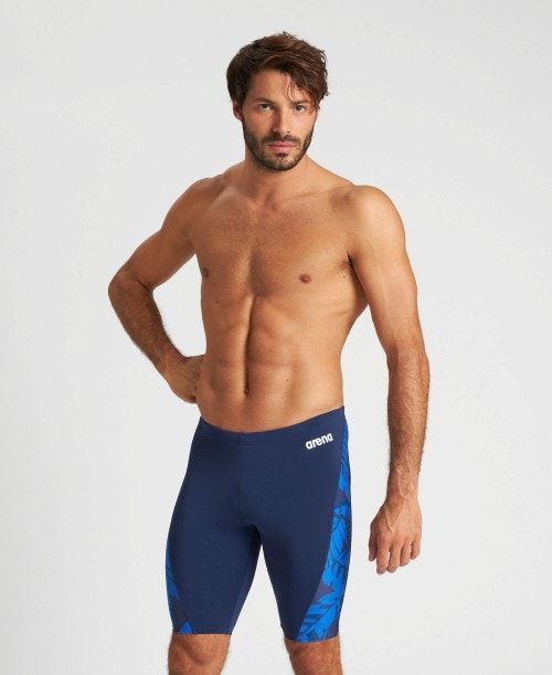 Jammer Uomo Arena Tropicals Jammer Blu Marino Blu Marino Colorate | 49631ZUYA