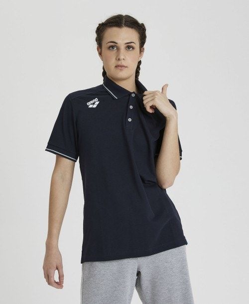 Magliette Polo Donna Arena Team Solid Polo Colorate | 52148MEAB