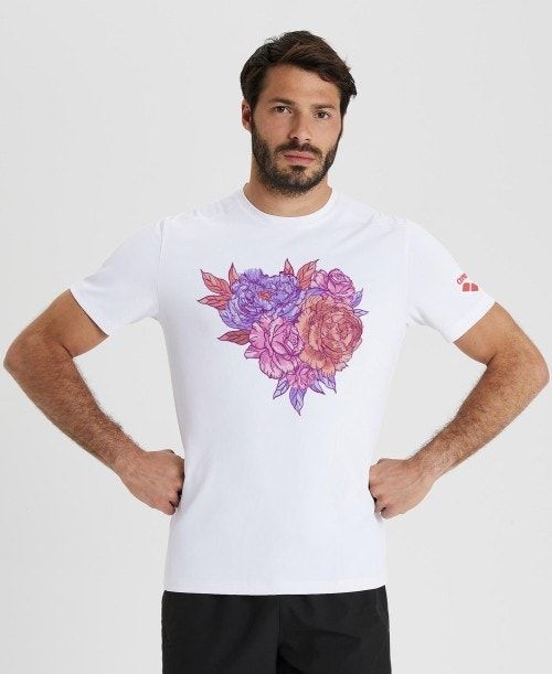 Magliette Uomo Arena Breast Cancer Tee Colorate | 36750QISX