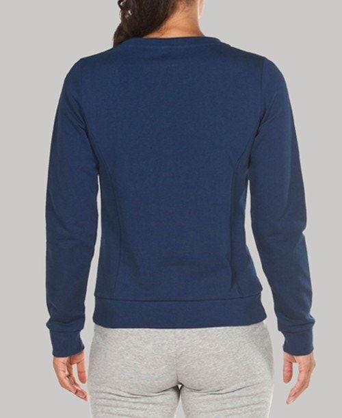 Maglioni Donna Arena Essential Crew Sweat Blu Marino | 24187POMN