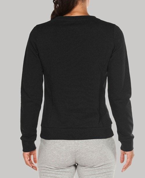 Maglioni Donna Arena Essential Crew Sweat Nere | 21865ZHOM