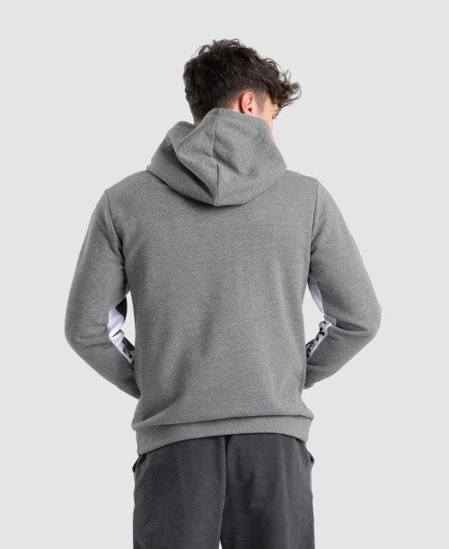 Maglioni Uomo Arena Icons Solid Hooded Sweatshirt Bianche Nere | 09763LFHV