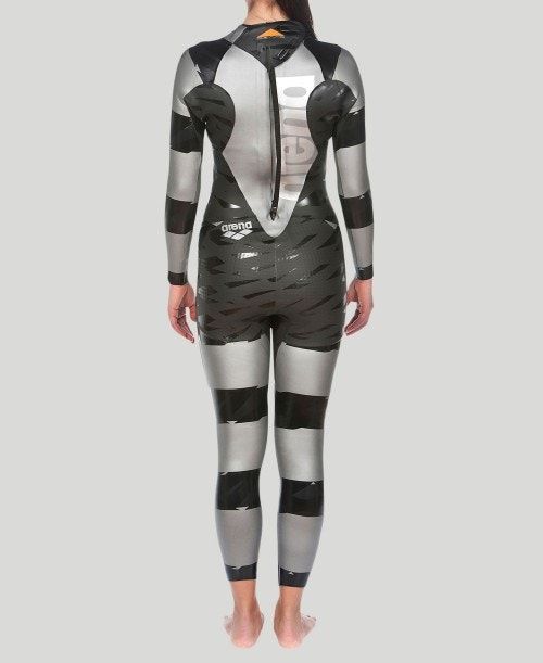 Muta Donna Arena Sams Carbon Triwetsuit Argento Nere | 61250NBRM