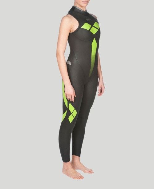 Muta Donna Arena Triwetsuit Sleeveless Nere | 92641LUTX