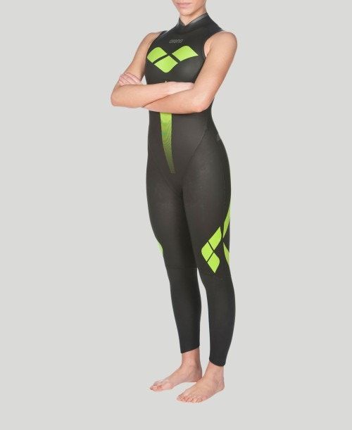 Muta Donna Arena Triwetsuit Sleeveless Nere | 92641LUTX