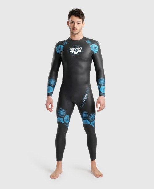 Muta Uomo Arena Thunder Wetsuit Nere | 14859EKXR