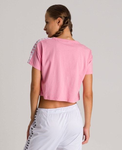 Pantaloncini Donna Arena Corrine Team Crop T-shirt Colorate | 19835IAHV