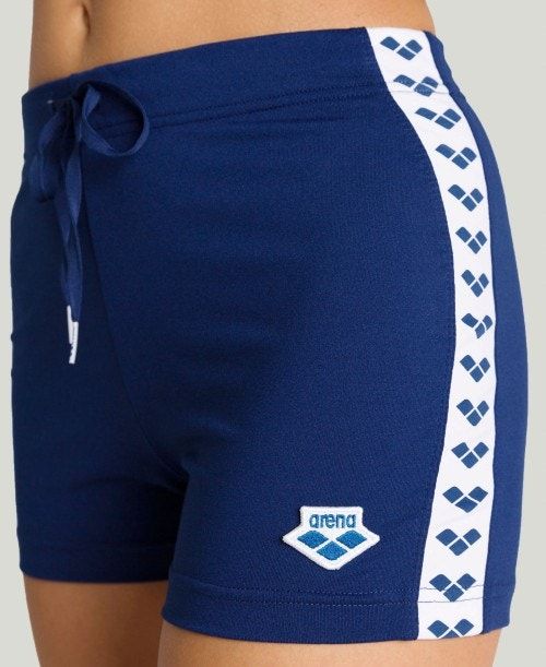 Pantaloncini Donna Arena Lorella Team Short Blu Marino Bianche Blu Marino | 02589FSWC