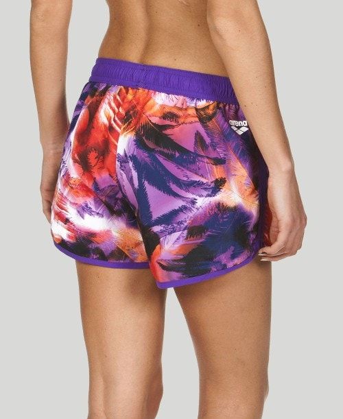 Pantaloncini Donna Arena Palms Sport Short Colorate | 94210JRAI