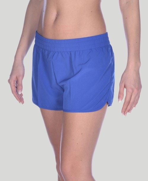 Pantaloncini Donna Arena Team Line Short Blu Reale | 79518CHWU