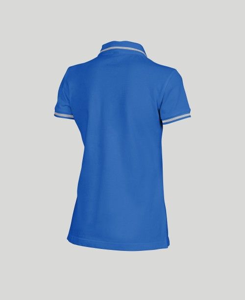 Pantaloncini Donna Arena Team Line Short Sleeve Polo Blu Reale | 57641SFKY