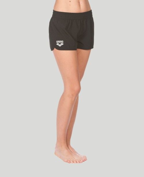 Pantaloncini Donna Arena Team Line Short Nere | 51847ABDM