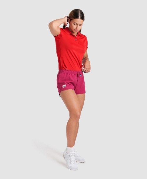 Pantaloncini Donna Arena Team Short Solid Colorate | 13024GTVW