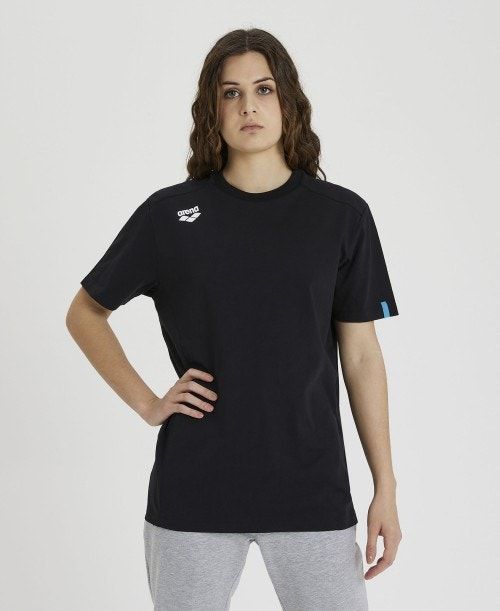 Pantaloncini Donna Arena Team T-shirt Panel Nere | 38906JXRD