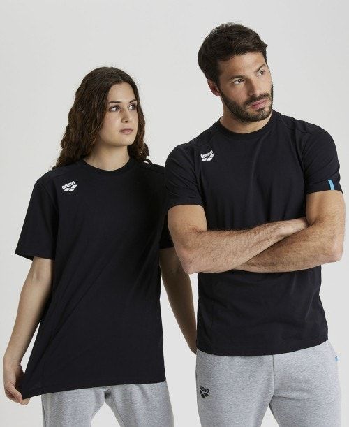 Pantaloncini Donna Arena Team T-shirt Panel Nere | 38906JXRD