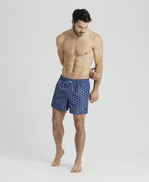 Pantaloncini Uomo Arena Allover Beach Short Colorate | 12576TDJU